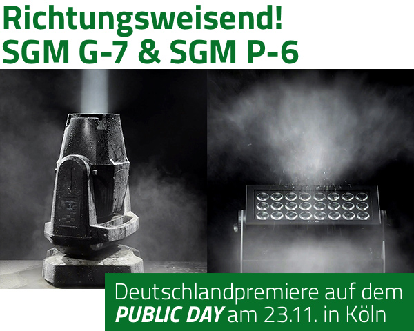 Richtungsweisend - SGM Deutschland lädt zum Public Day und den New Talents Award Finals ein 